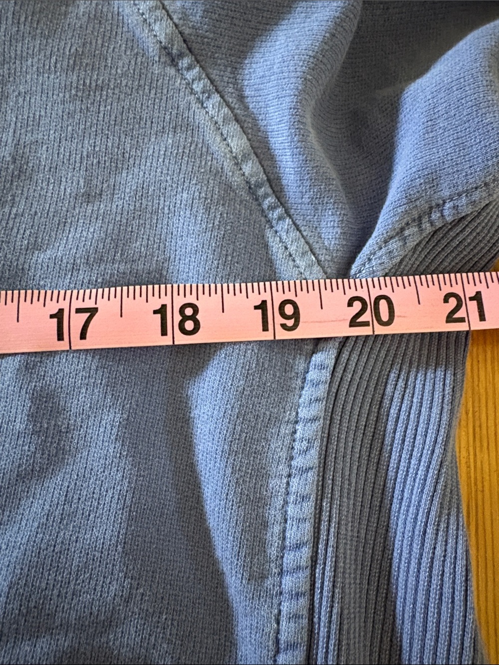 Super cute and comfy Zenana vintage wash crewneck in a soft light blue shade 💙 - Picture 6 of 7